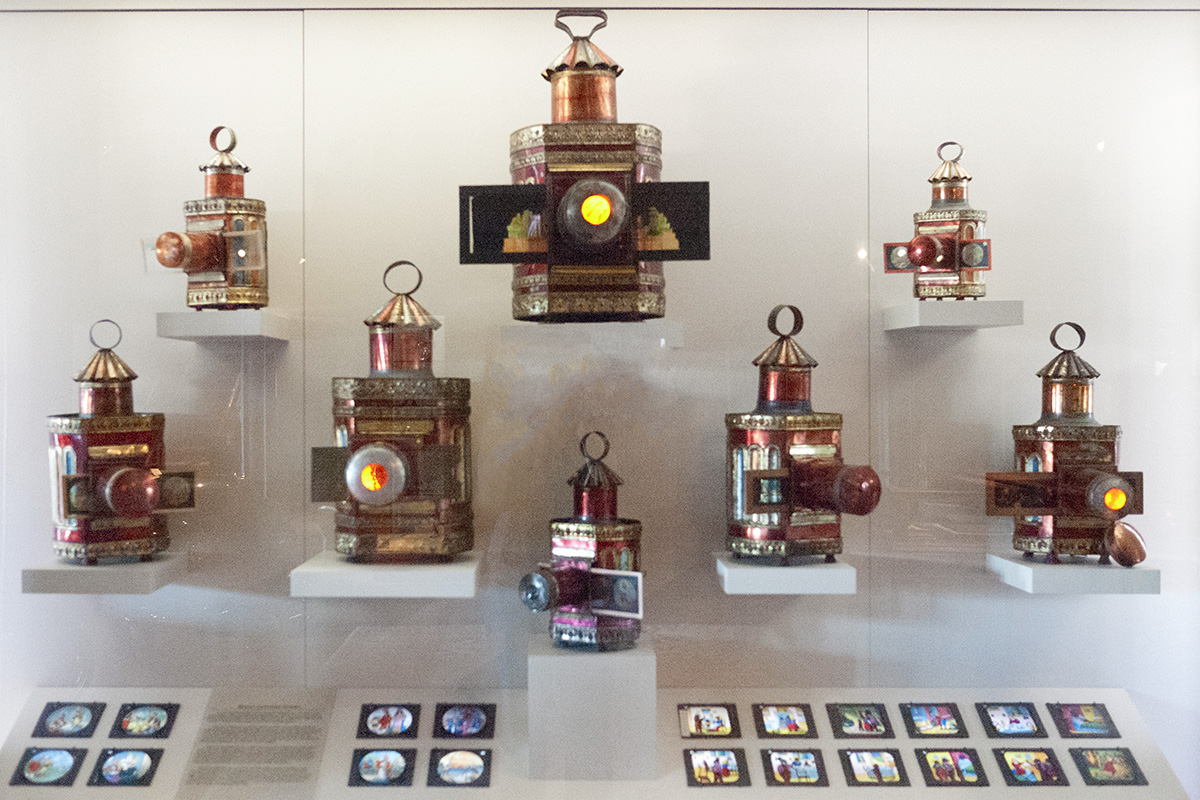 Magic lanterns.