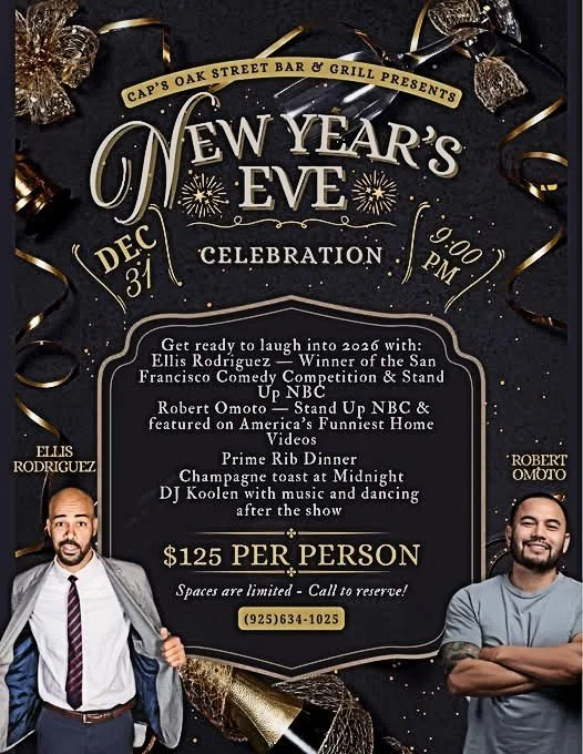 Caps in Brentwood New Year's Eve Show