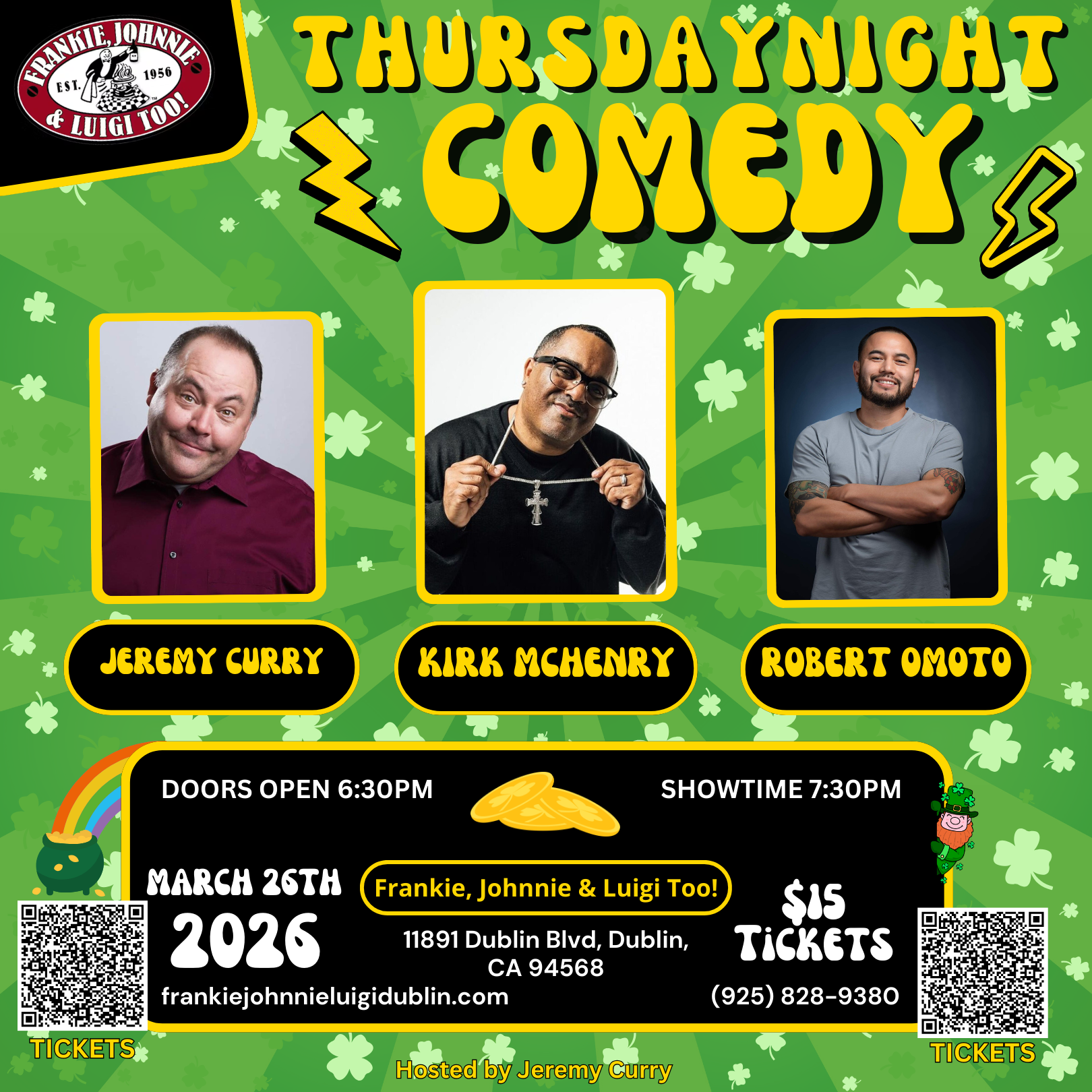 Frankie Johnny Luigi Too! in Fremont