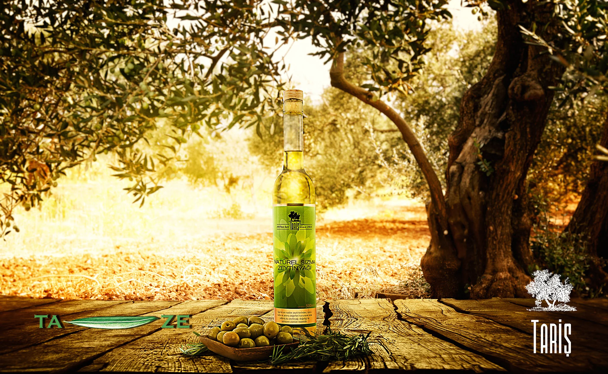 Tariş Natürel Olive Oil Concept Ad
