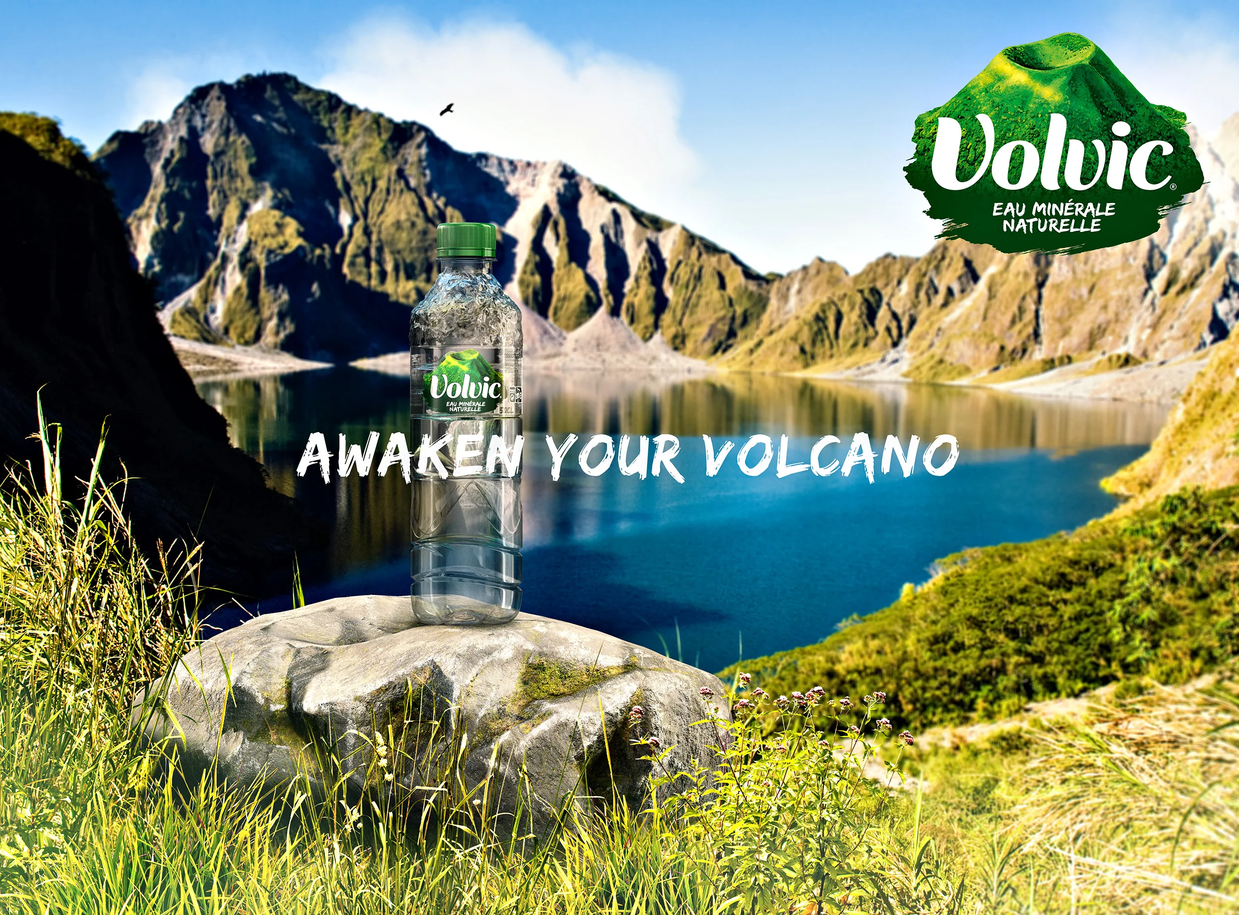 Volvic Bottle Design