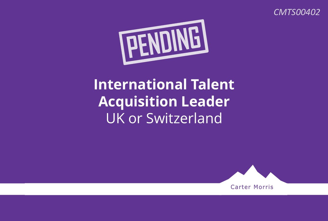 International Talent Acquisition Leader