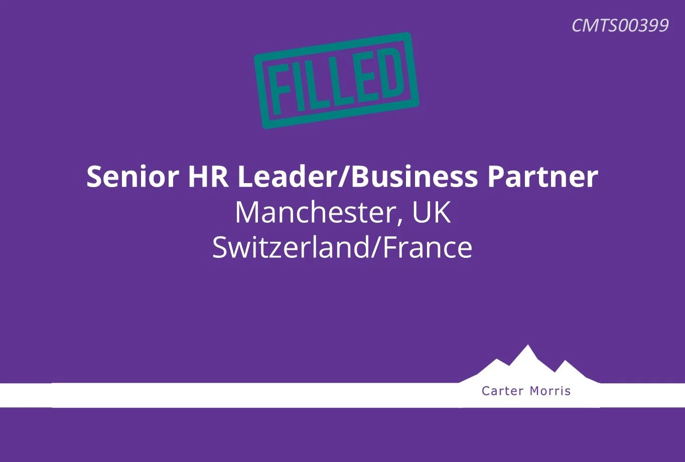 Senior HR Leader/Business Partner 