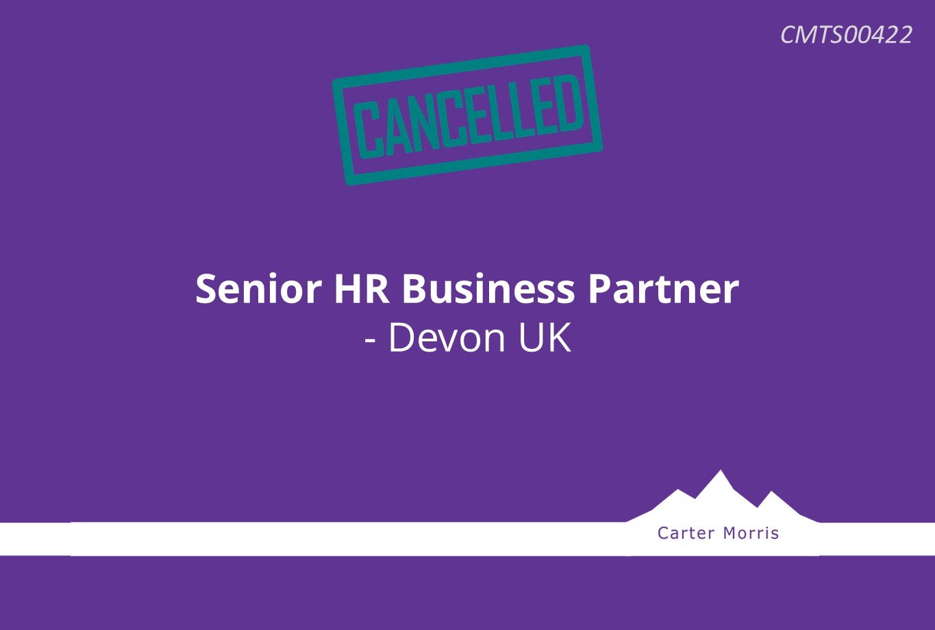 Senior HR Business Partner - Devon UK