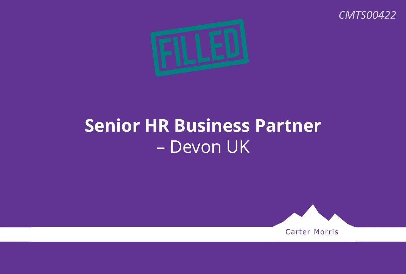 Senior HR Business Partner - Devon UK
