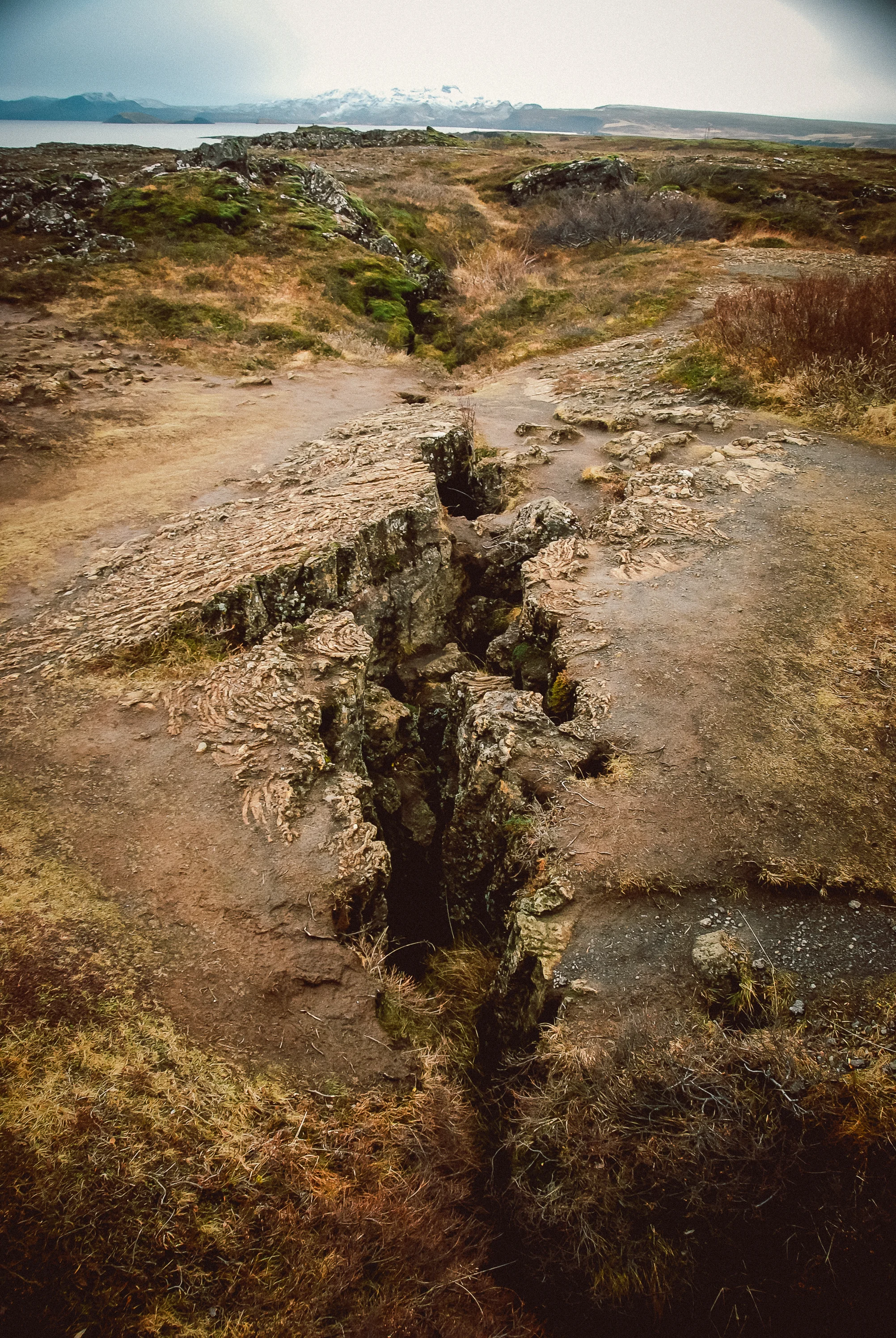 One of many fissures, Iceland. Nikon D60 | 18-105 | F3.5 - 1/25th - iso400