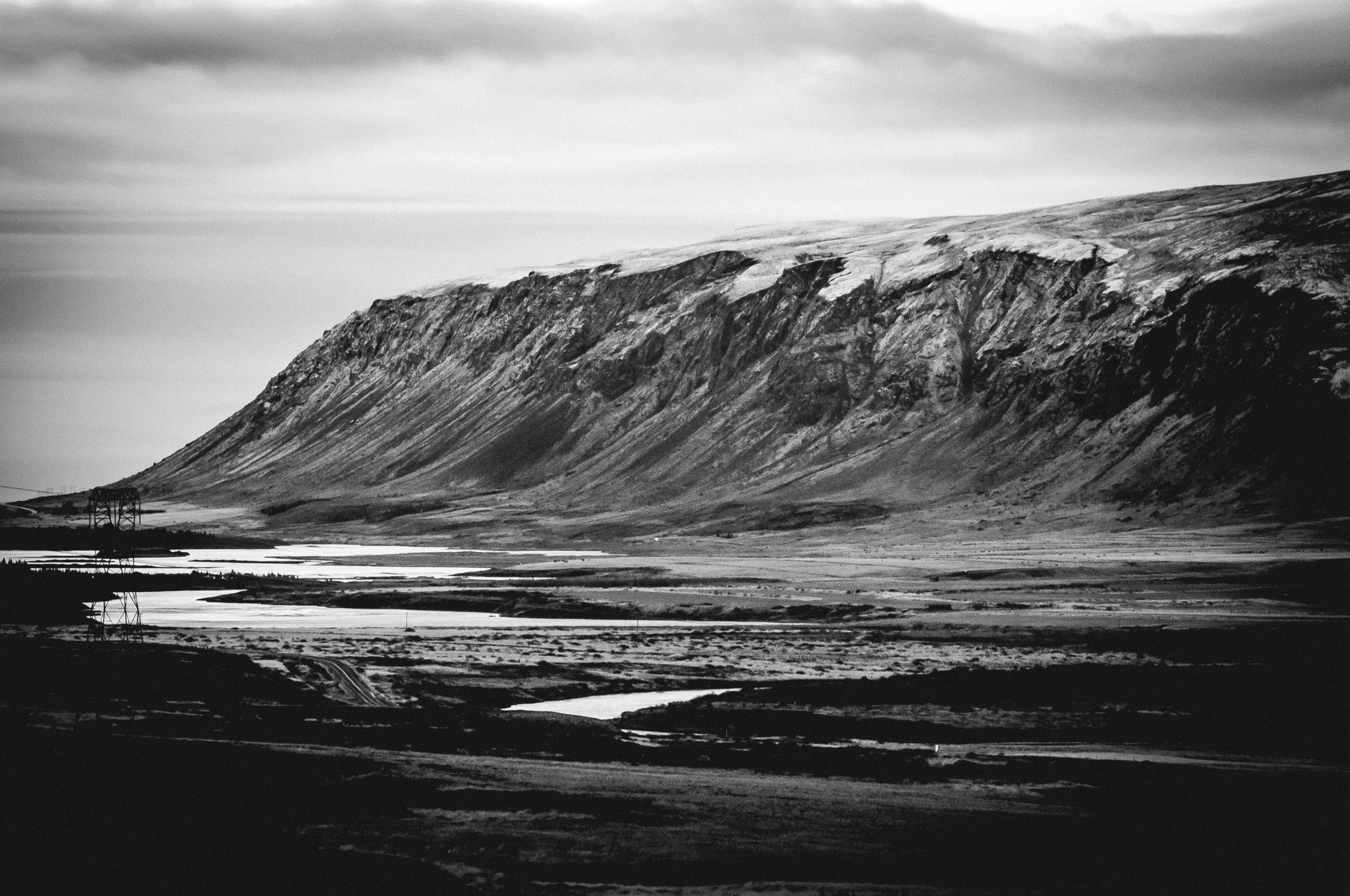 The view from our cabin, Iceland. Nikon D90 | 135mm | F5.6 - 1/3rd - iso640