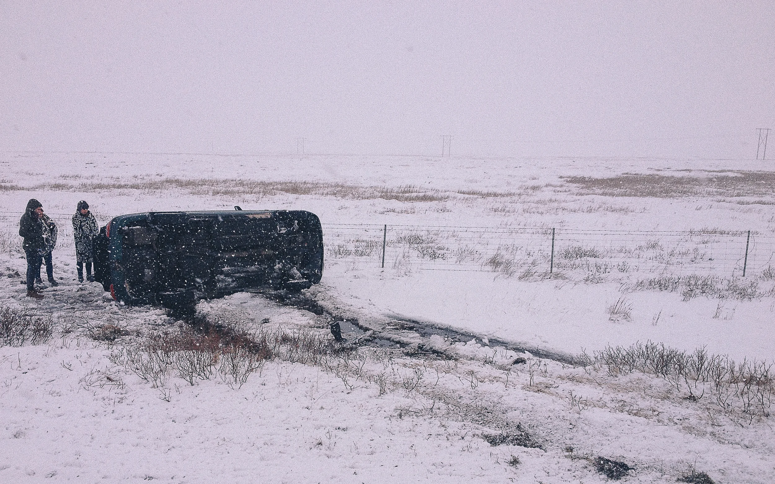 It looks a lot worse than it was, we were all fine.