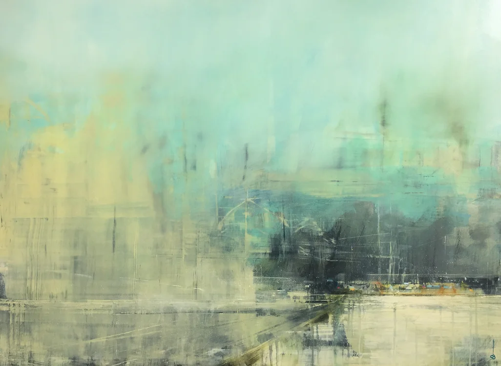 Moving / 30 x 40/ Oil on Panel
