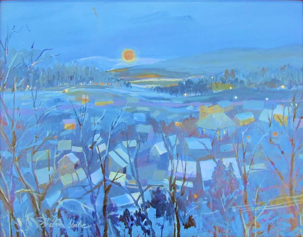 Winter's Dawn in Sighisoara