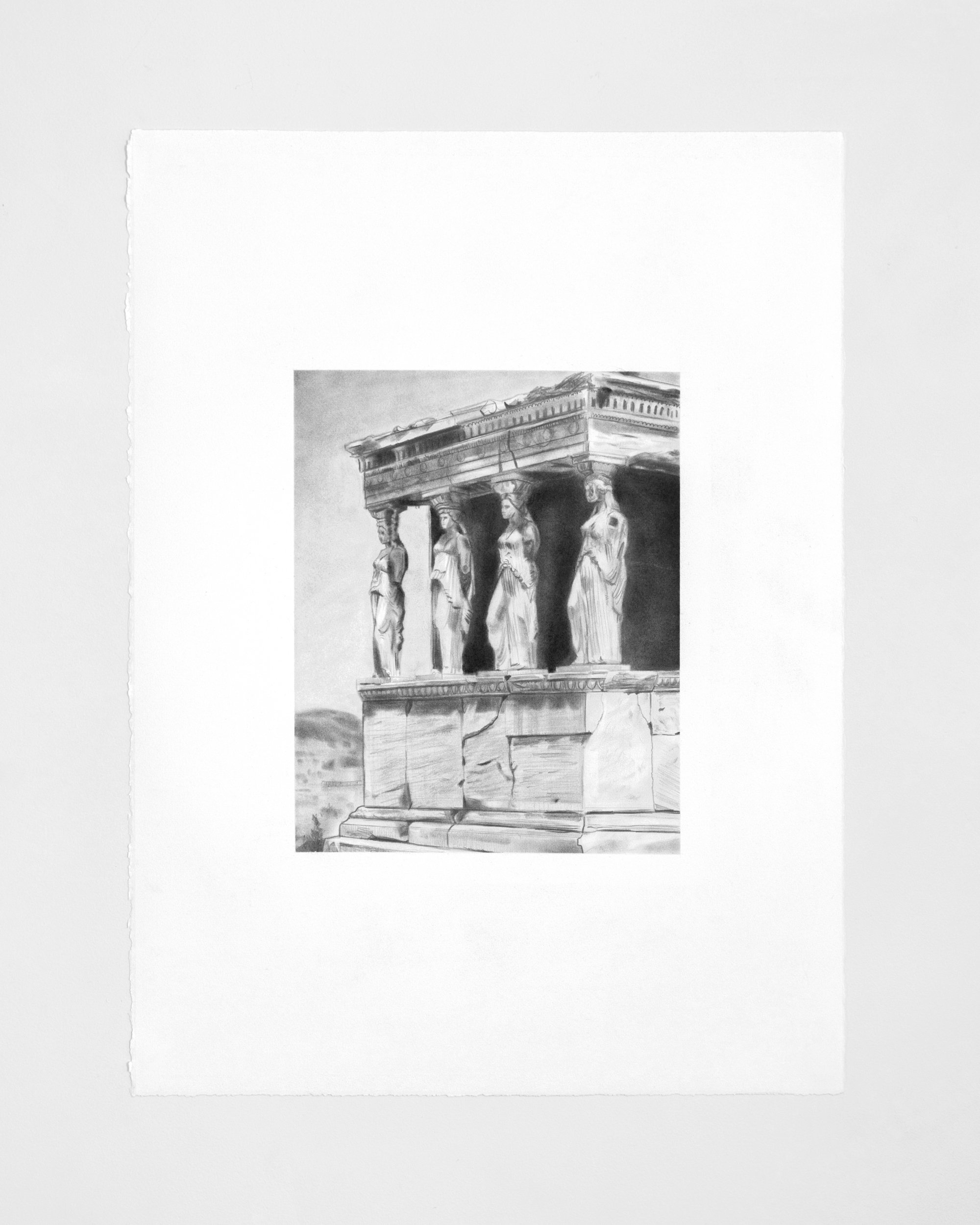 The Caryatid porch of the Erechtheion