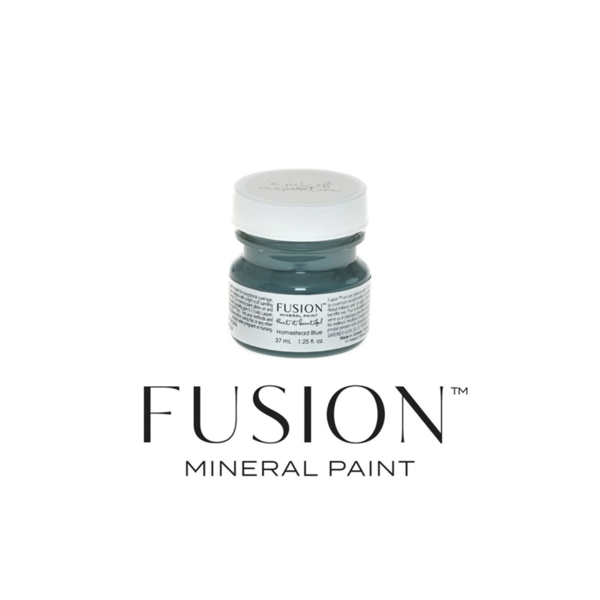 Homestead Blue Fusion™ Mineral Paint 37ml & 500ml Claire's CraftHouse