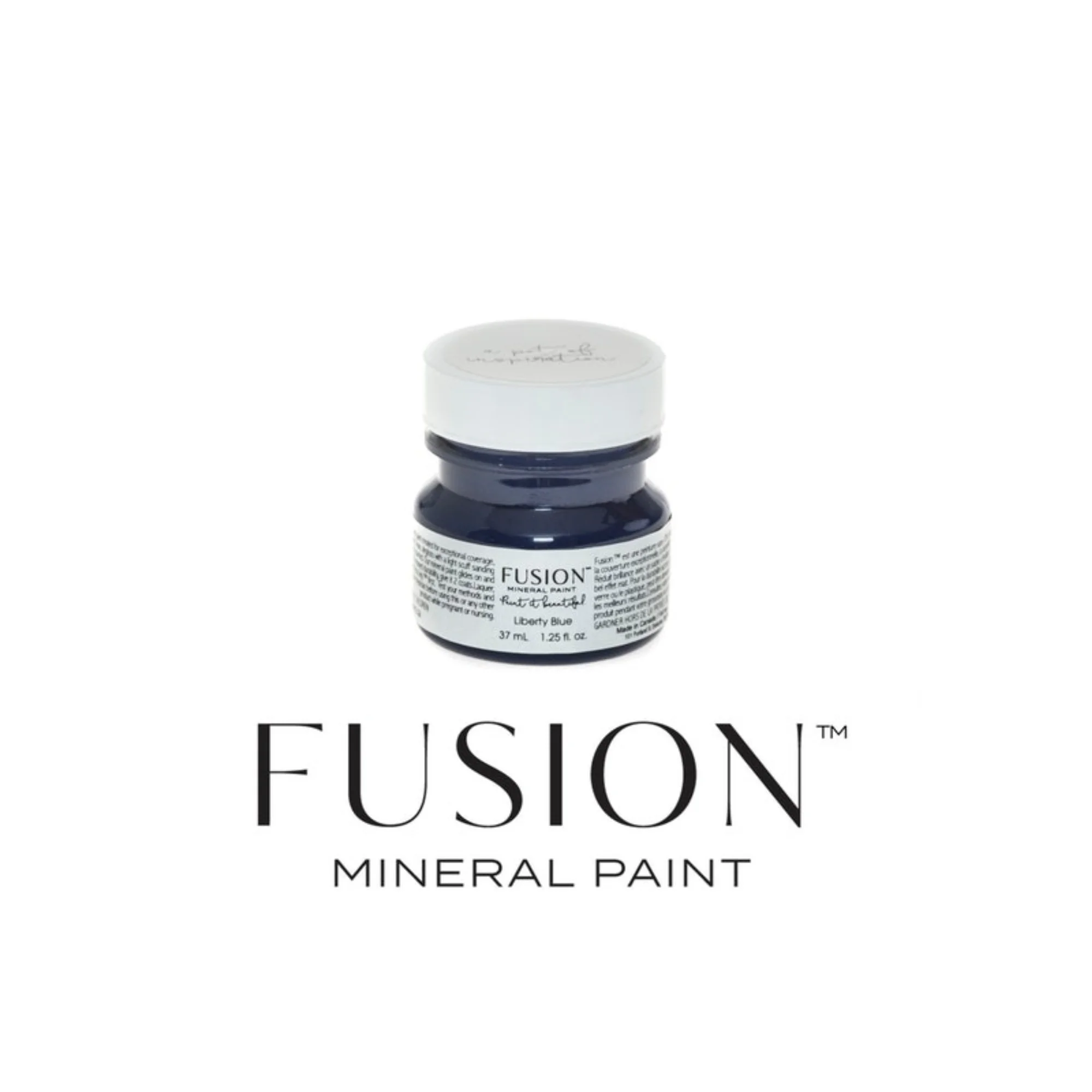 Liberty Blue Fusion™ Mineral Paint 37ml & 500ml Claire's CraftHouse