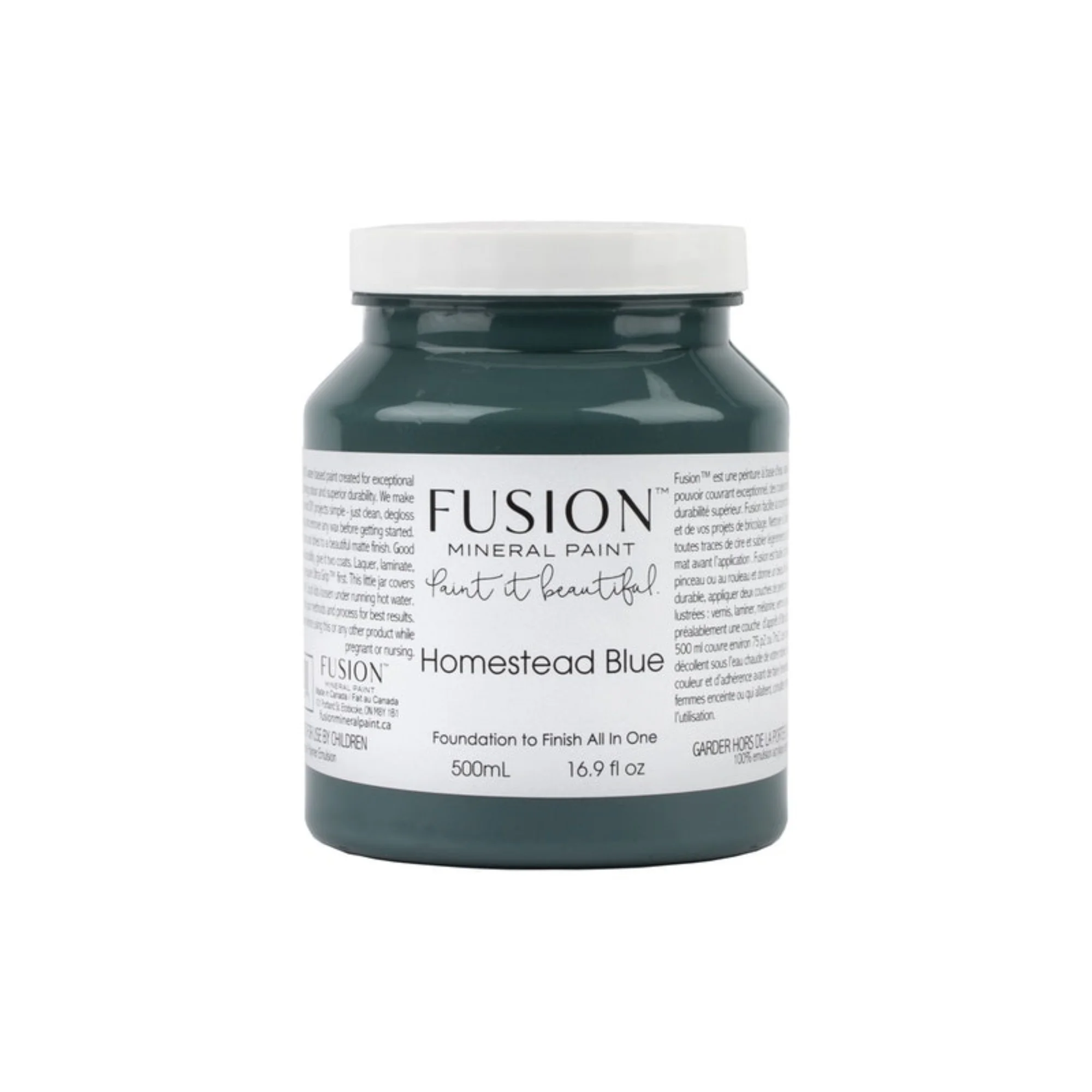 Homestead Blue Fusion™ Mineral Paint 37ml & 500ml Claire's CraftHouse