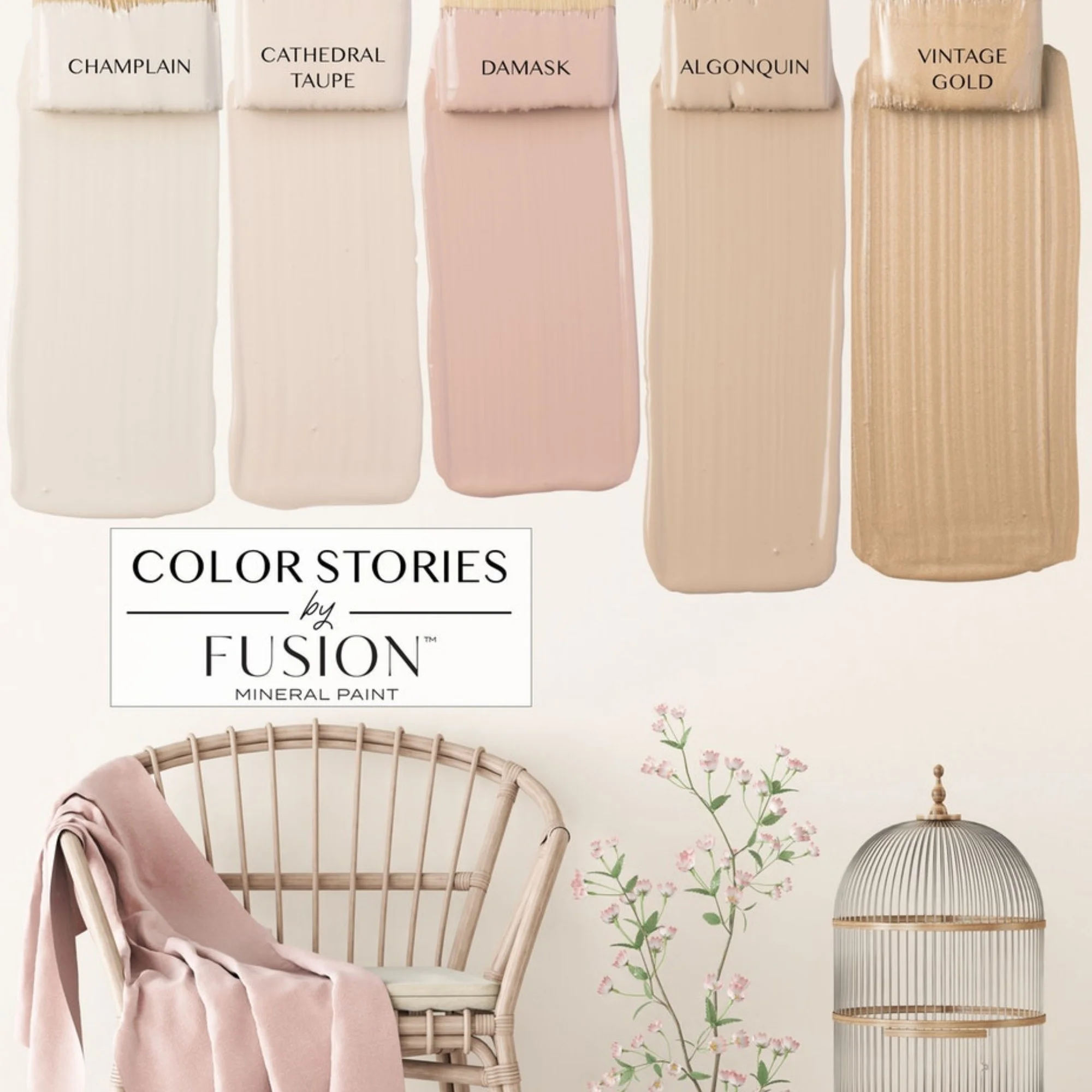 Champlain Fusion™ Mineral Paint 37ml & 500ml Claire's CraftHouse