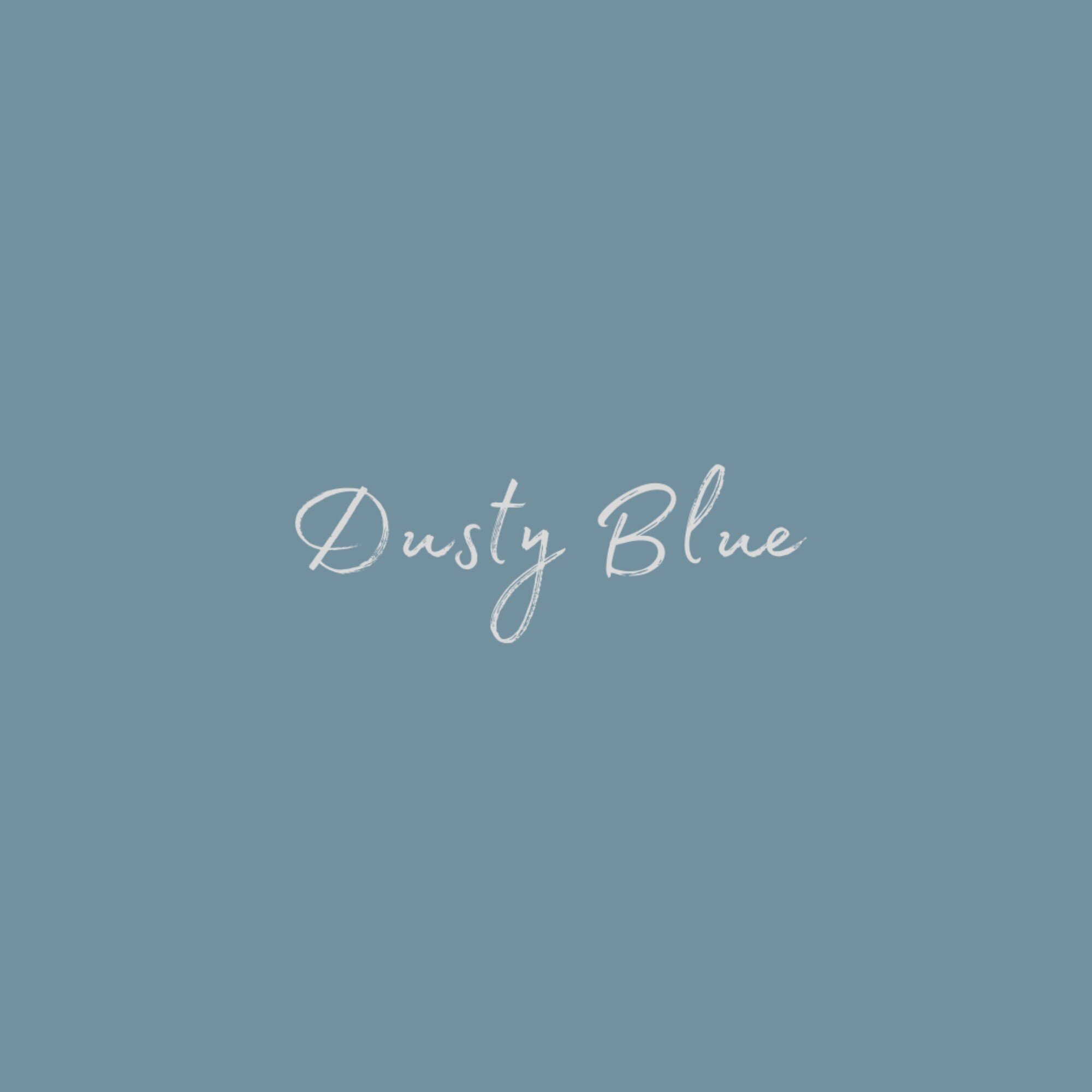 Dusty Blue (Soft Blue) Chalk Paint 