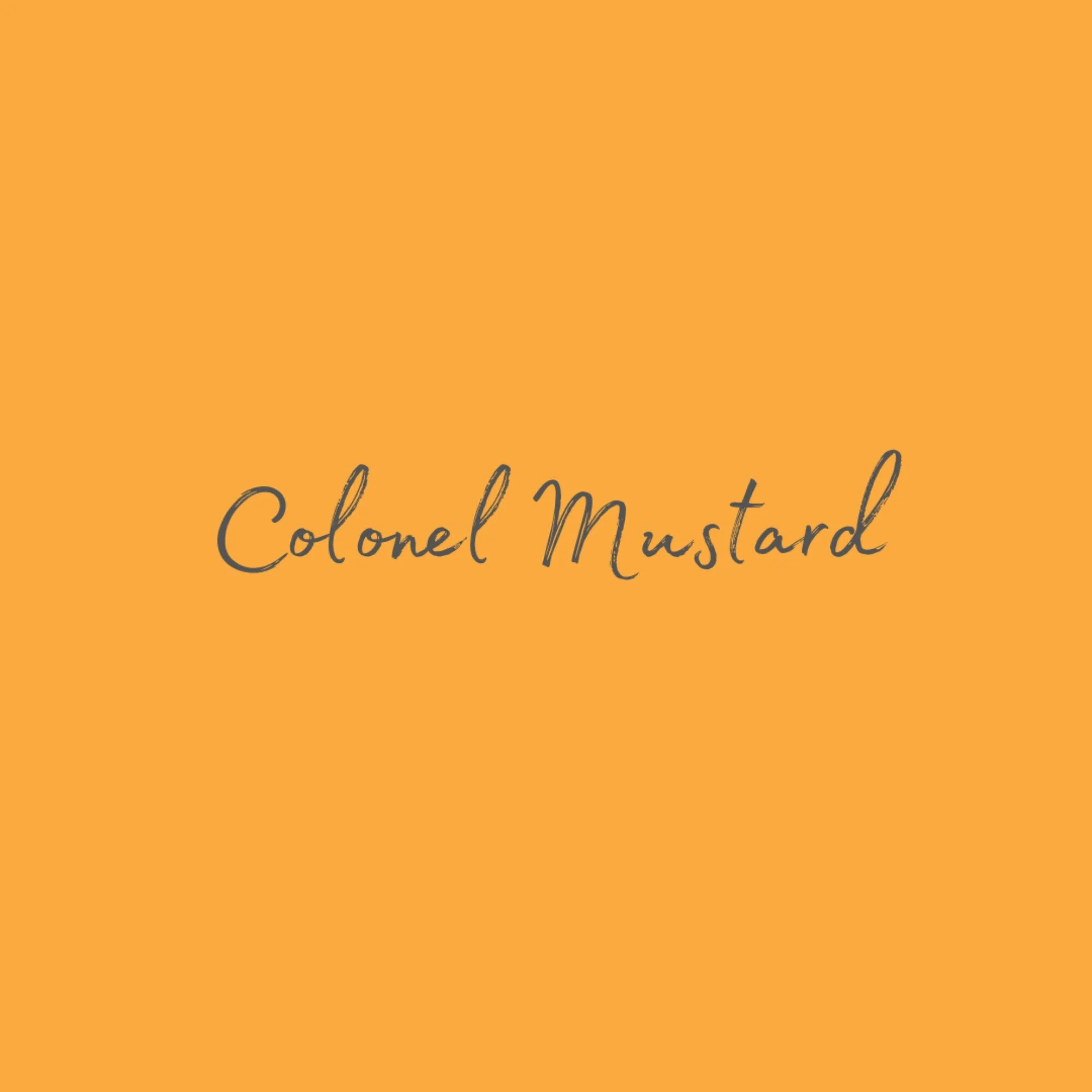 Colonel Mustard (Vivid Yellow) Chalk Paint Dixie Belle Paint UK