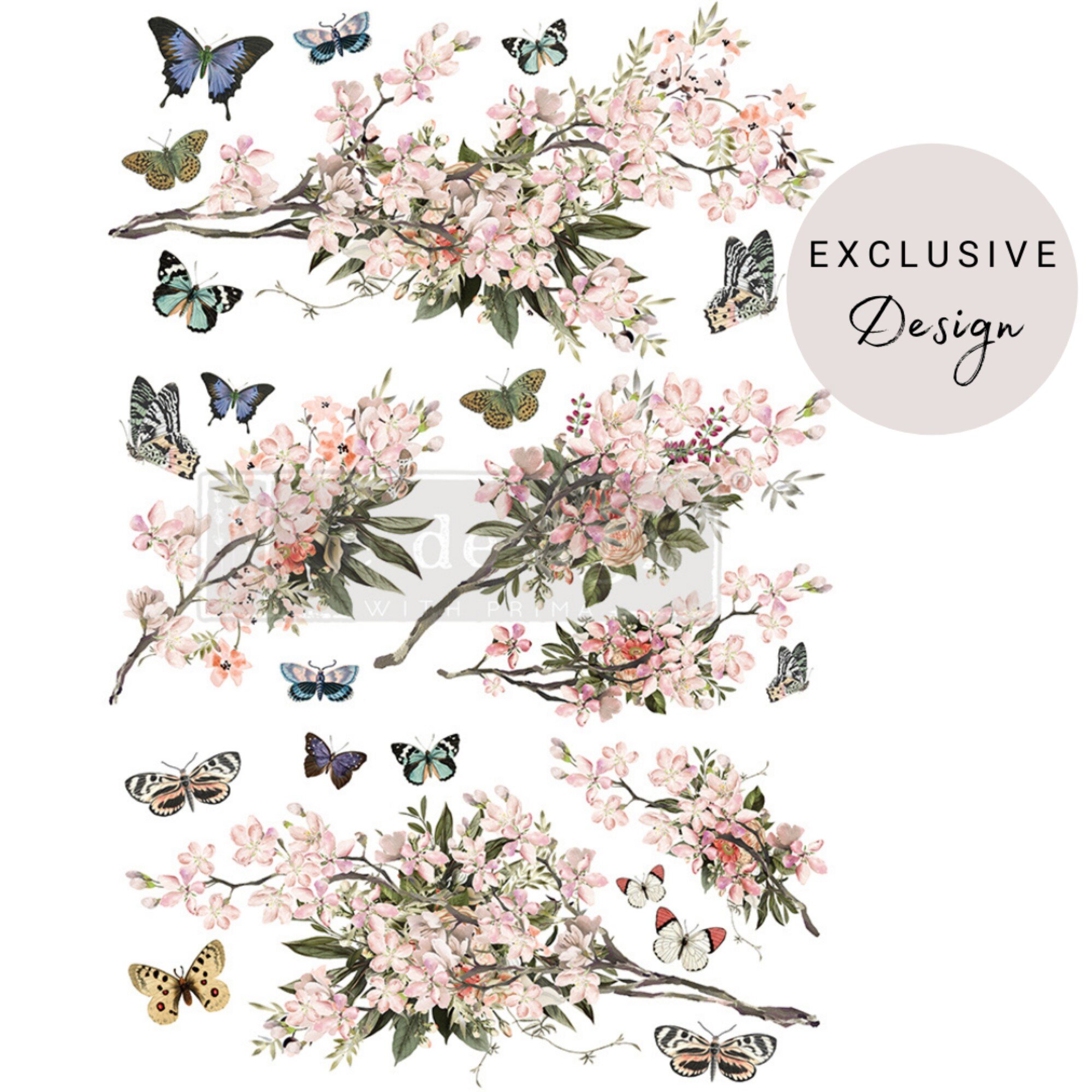 EXCLUSIVE 'Blossom Botanica' Decor Transfer Redesign with Prima