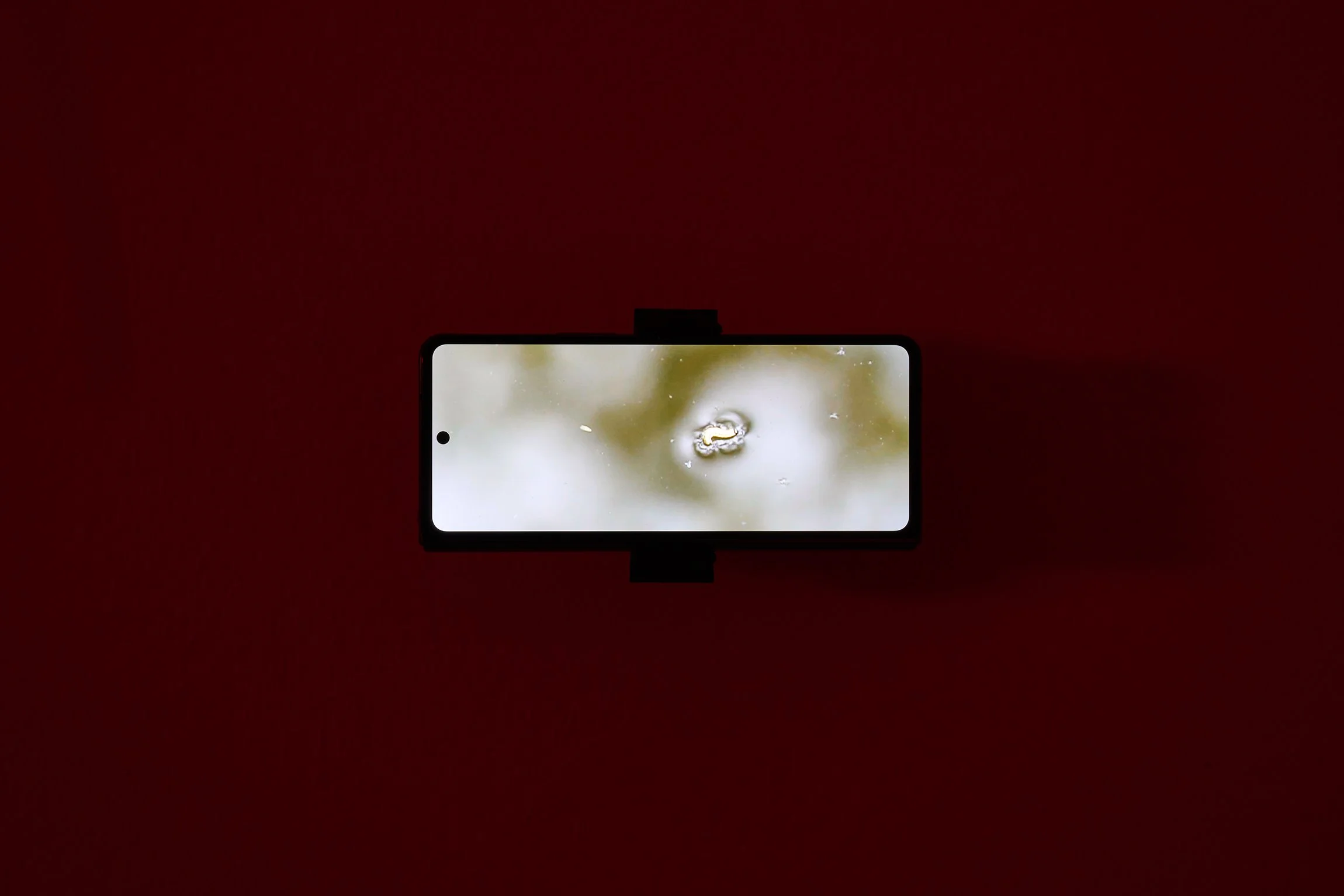  ~ (2022) video 00:51 looped displayed on Samsung Galaxy Fold4, holder 