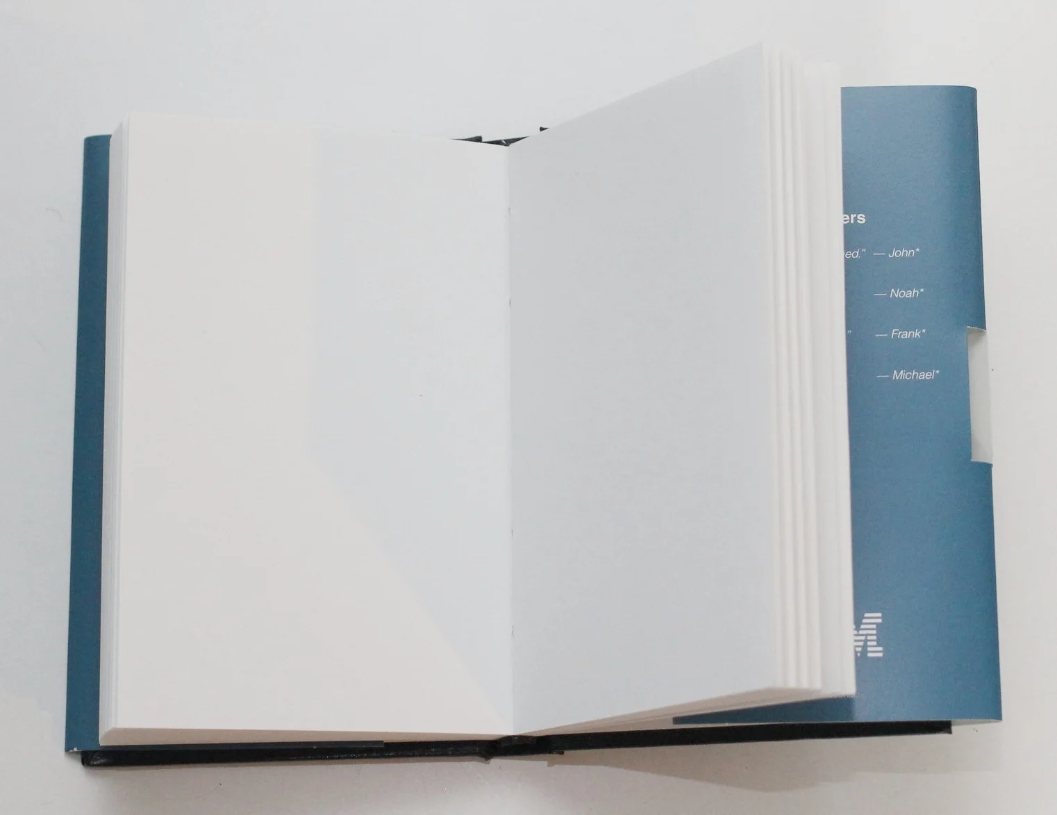 2. Inside it's completely blank. Nothing to know.