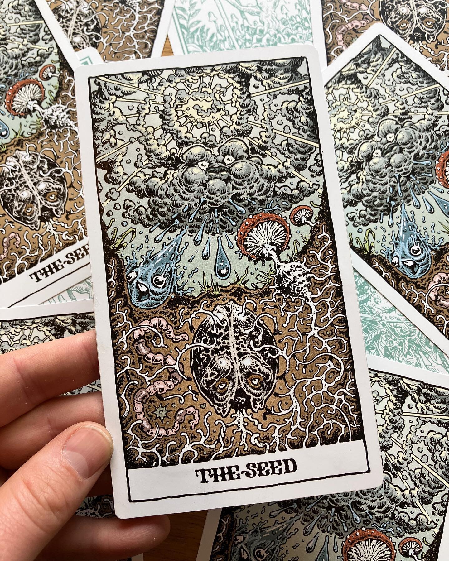 🌳🌿✨SEASON I. Card 1. THE SEED✨🌿🌳
The time of new beginnings and new life is here. Seeds are being planted these days. Make sure to give them plenty of warmth, water, sun and soil so they may grow all summer and into harvest.✨
.
Upcoming 04.20.23 