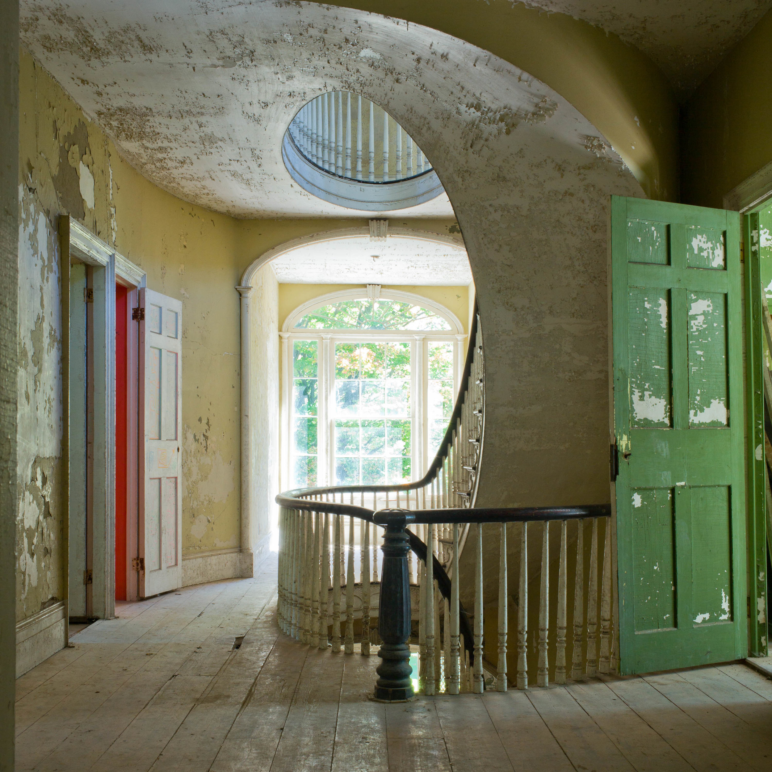 Green Door, 2013, archival inkjet print, 28.5" x 28.5" unframed