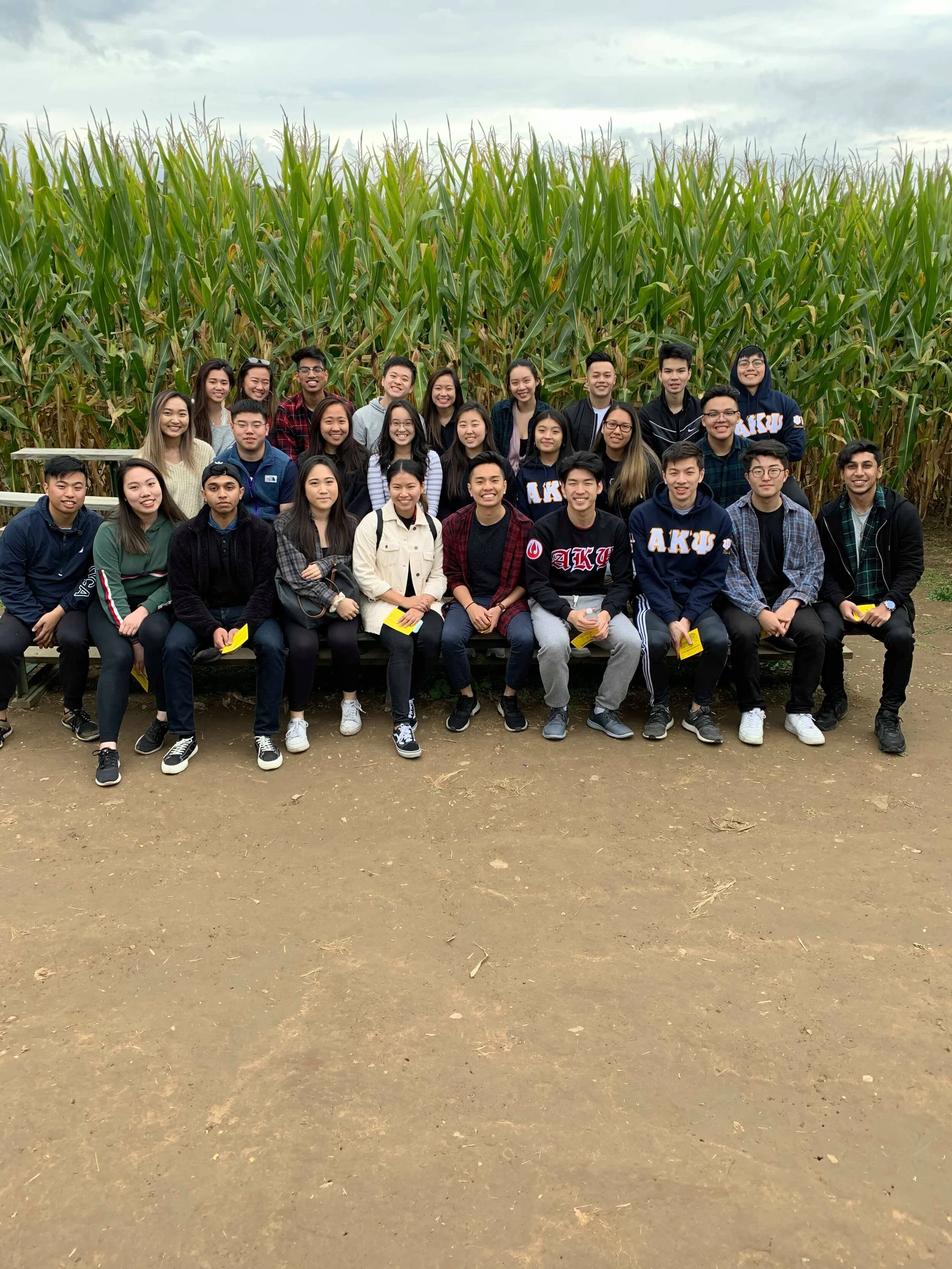 Psi Nu Retreat Fall ‘19 | Corn Maze