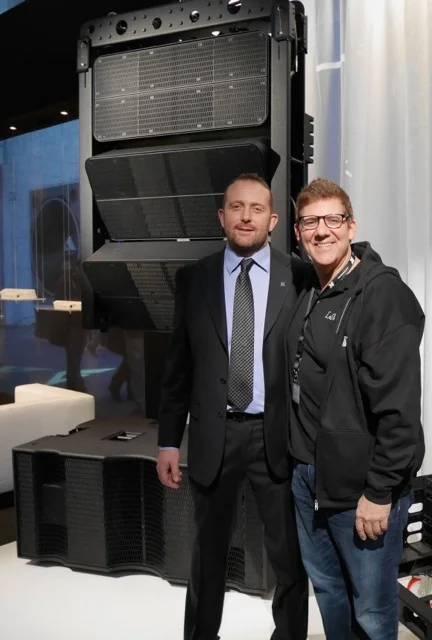 Alessandro & Lou @ the K-array booth