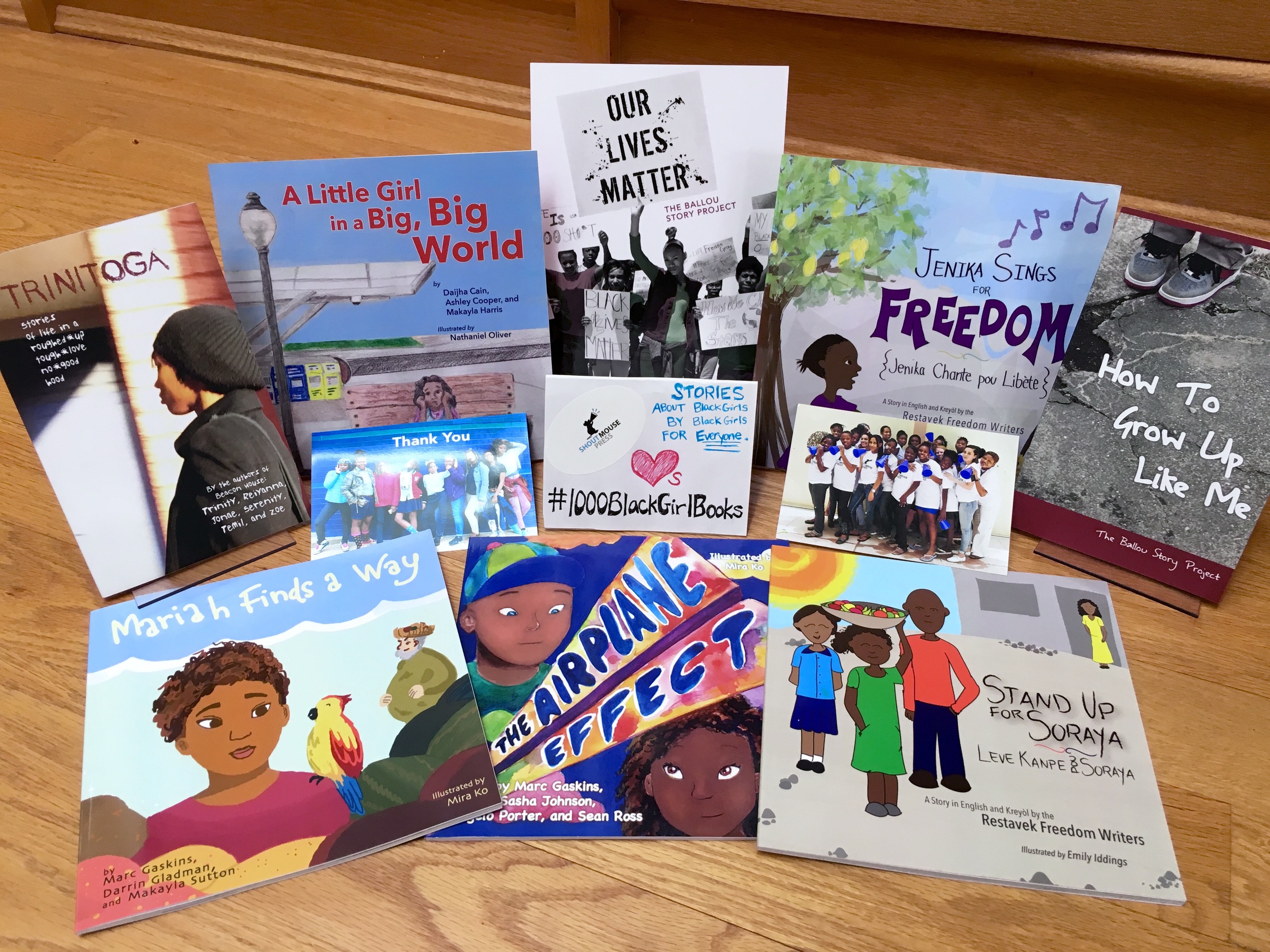 All these black girl books were written by black girl authors