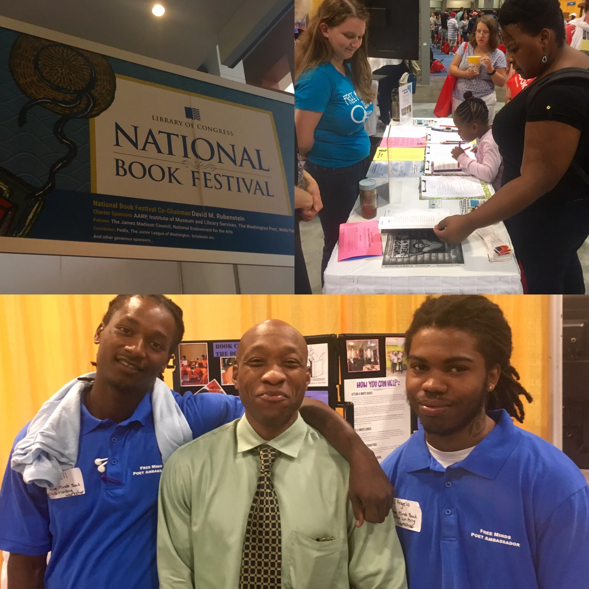 Free Minds Authors REPRESENT AT National Book FestIVAL