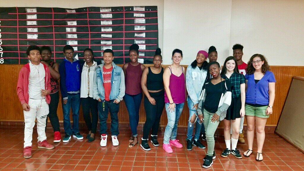 Reach Incorporated writers at the end of their first week of writing. 