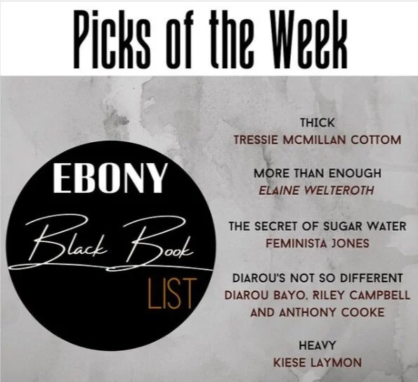 Featured on Ebony Magazine's Instagram Black Books List