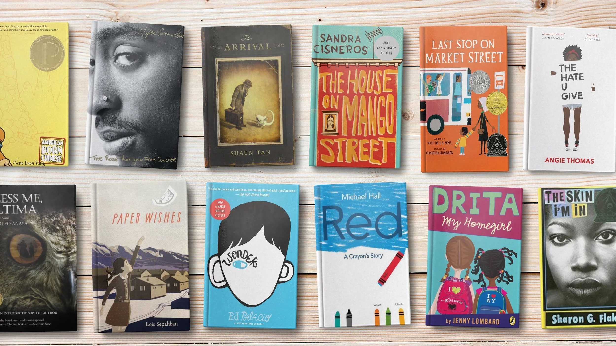Featured on Edutopia's List of "22 Diverse Book Choices for All Grade Levels"