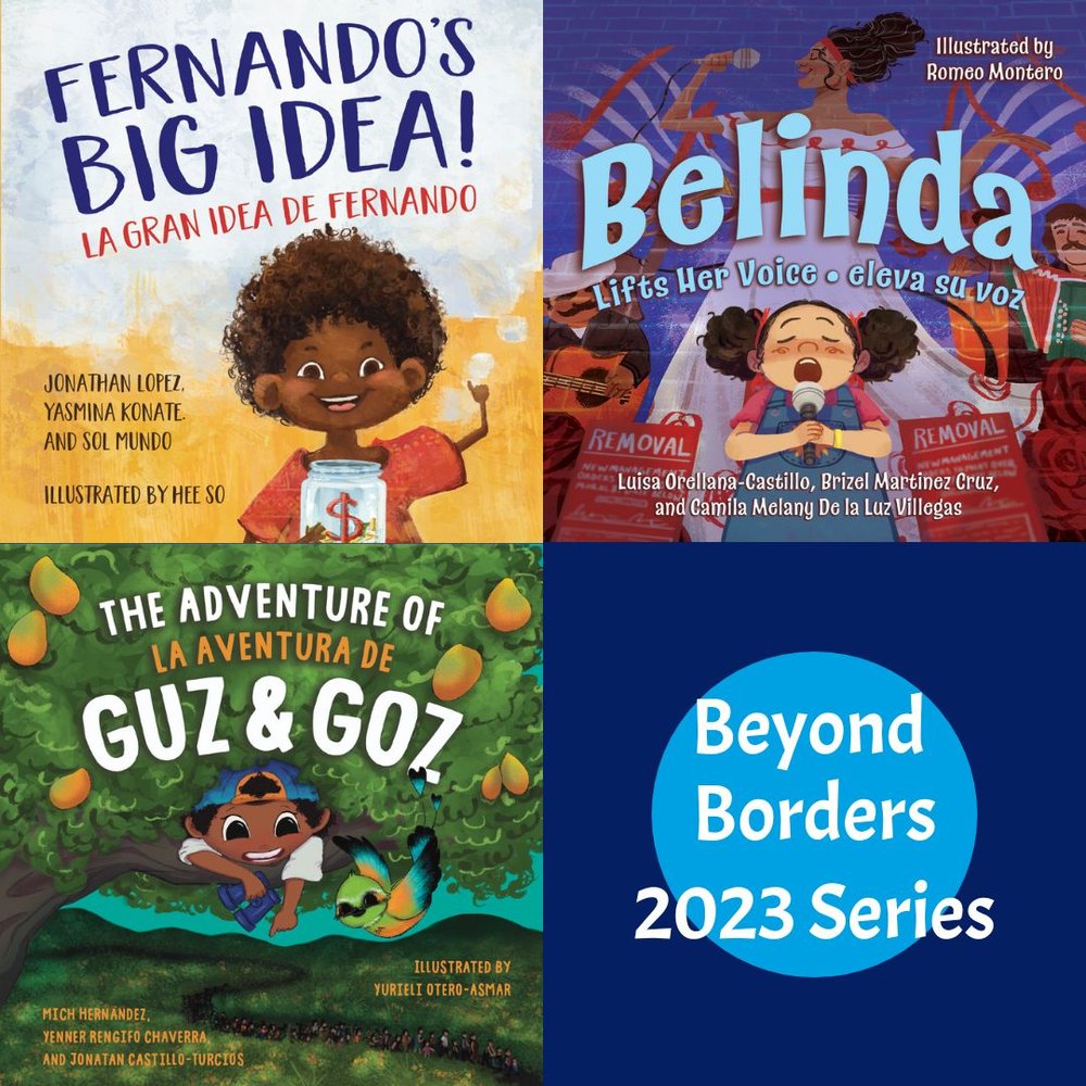 Set of (3) Beyond Borders 2023 Bilingual Children's Books