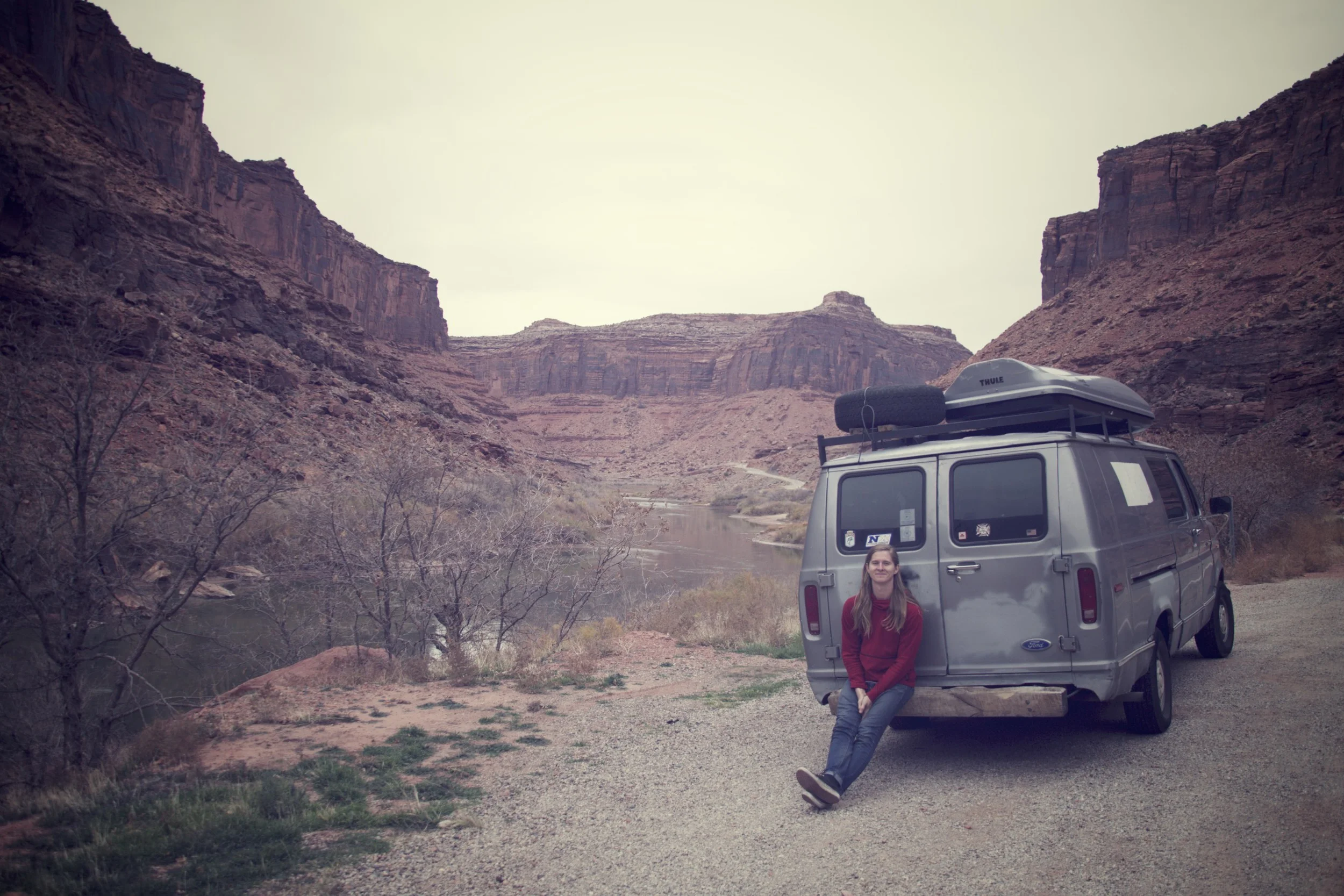 Huge thanks to Josh Jost for recommending this route. Highway 128 following the Colorado River through the canyons. Beautiful.