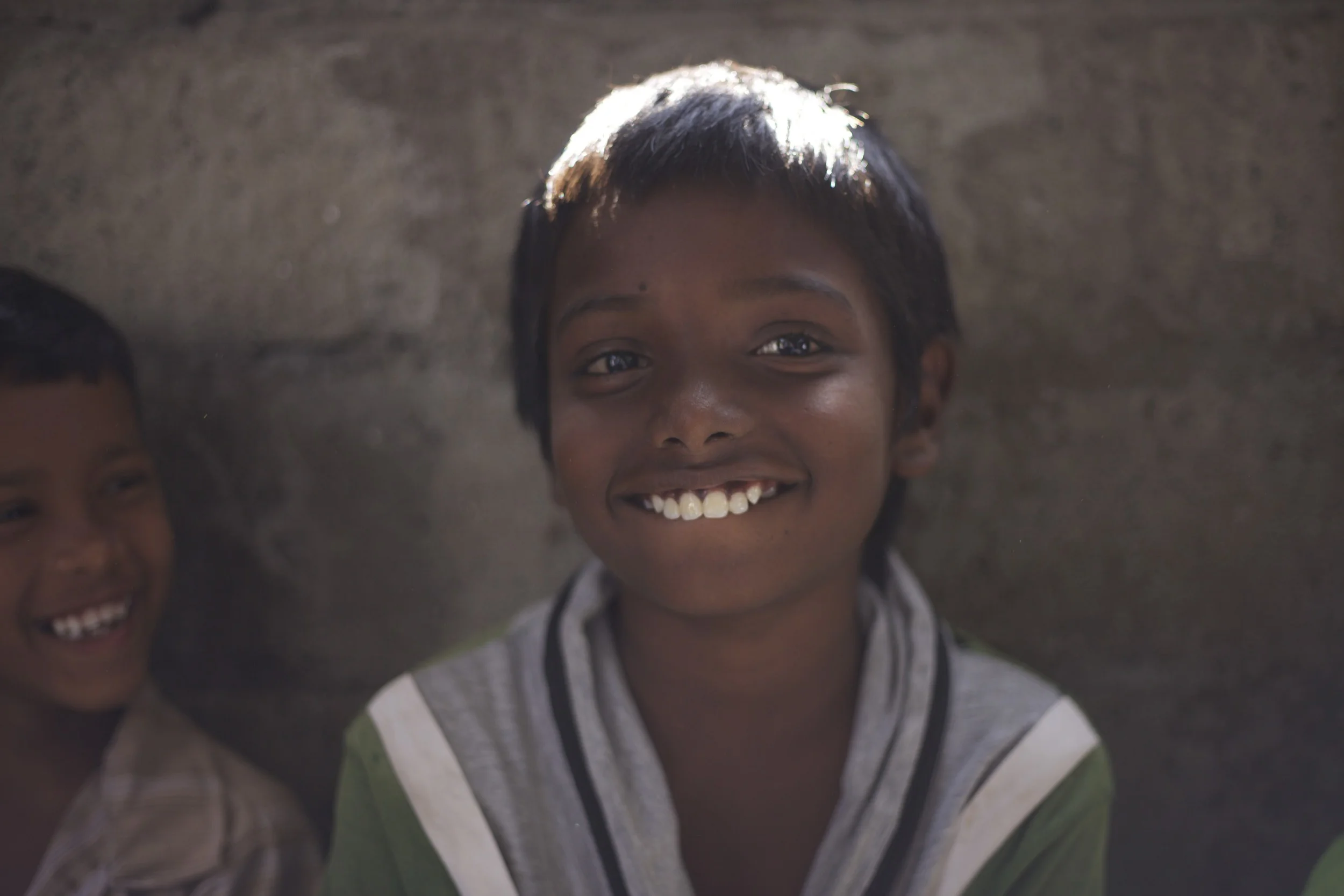 Visiting the kids in the slums was one of my favorite stops. Some of the sweetest children ever. 