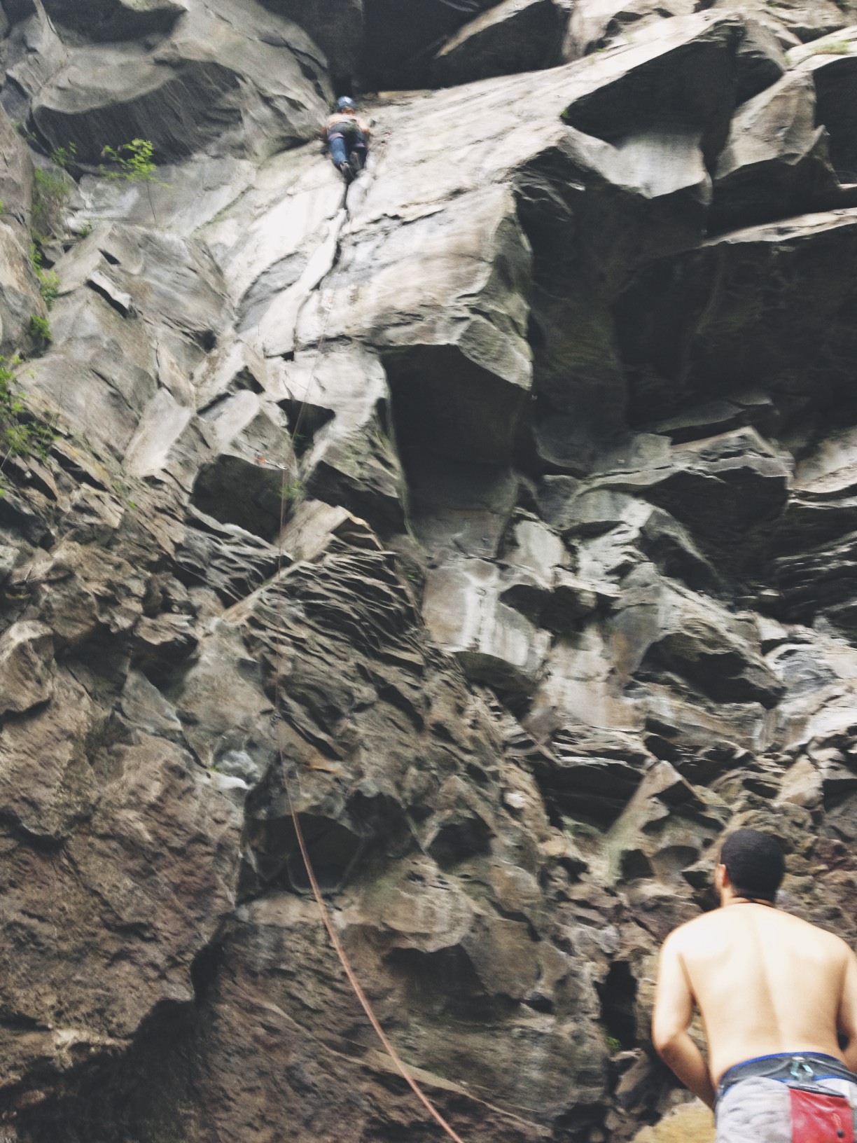 This is me climbing in Washington! The names of these routes were actually Lord of the Rings themed... soooooooo, I was basically climbing in Mordor. I. WAS. STOKED. 