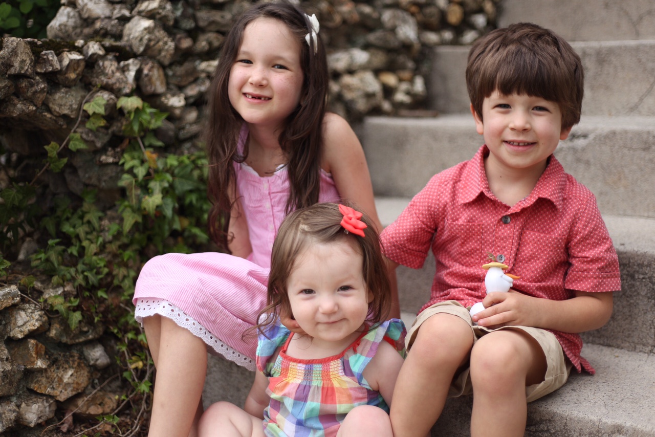 Bella, Sophia and Joey Lucarelli. The sweetest kiddos ever. 