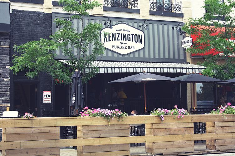   Kenzington   As patrons of this business, we were really excited when we got the call to work on the rebrand for Kenzington. Brandon the owner wanted to go with a Hipster style Logo, so we did our research and looked at early 1900's design. &nbsp; 