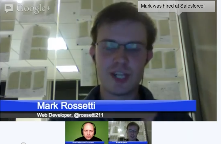 Hack Reactor's Mark Rossetti is now a web developer at SalesForce.