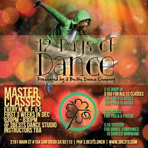 Give Someone 12 Days of Dance!