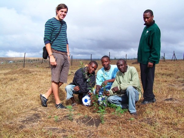 Tree planting in 2007