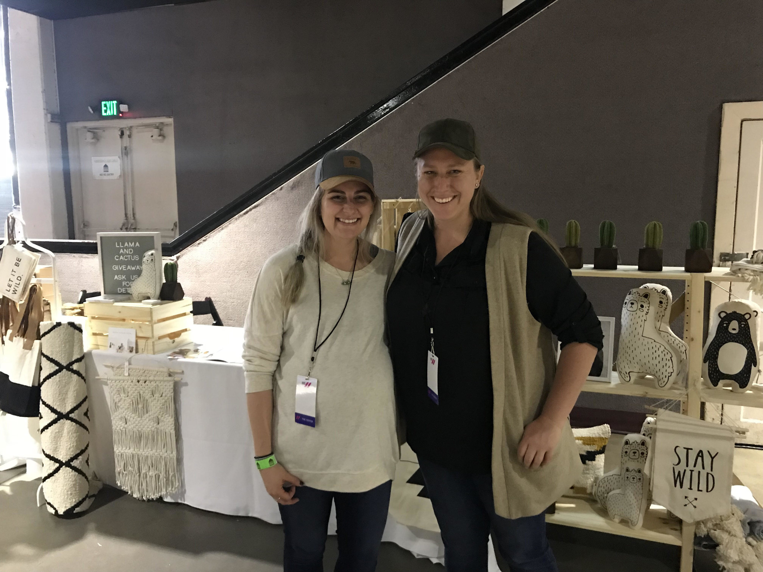 Jenny and Jenne at the USOW 2018 Summit in Los Angeles CA