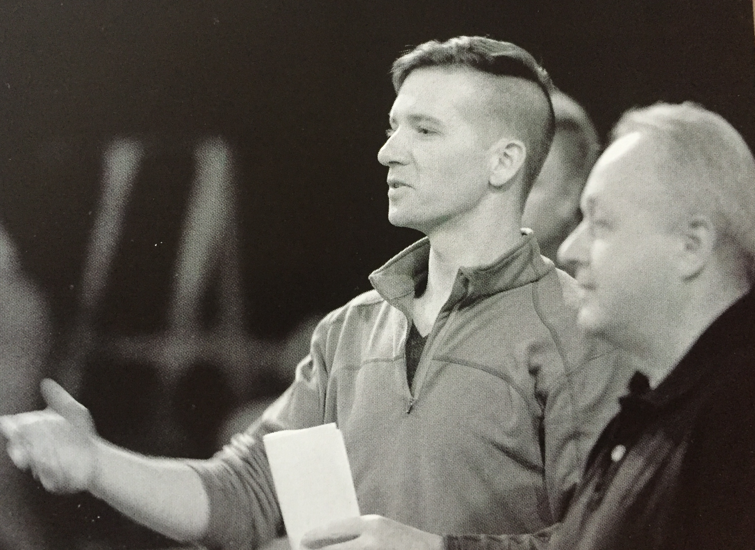 Christopher working with members of The Mariinsky Theatre, St. Petersburg, RU