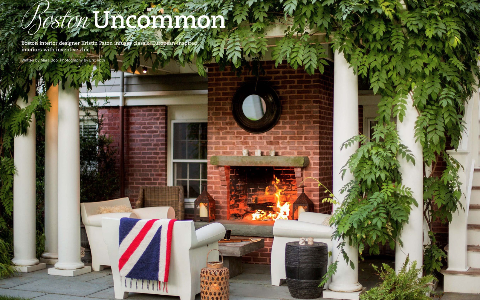 Honored By Traditional Home Magazine Style 02138
