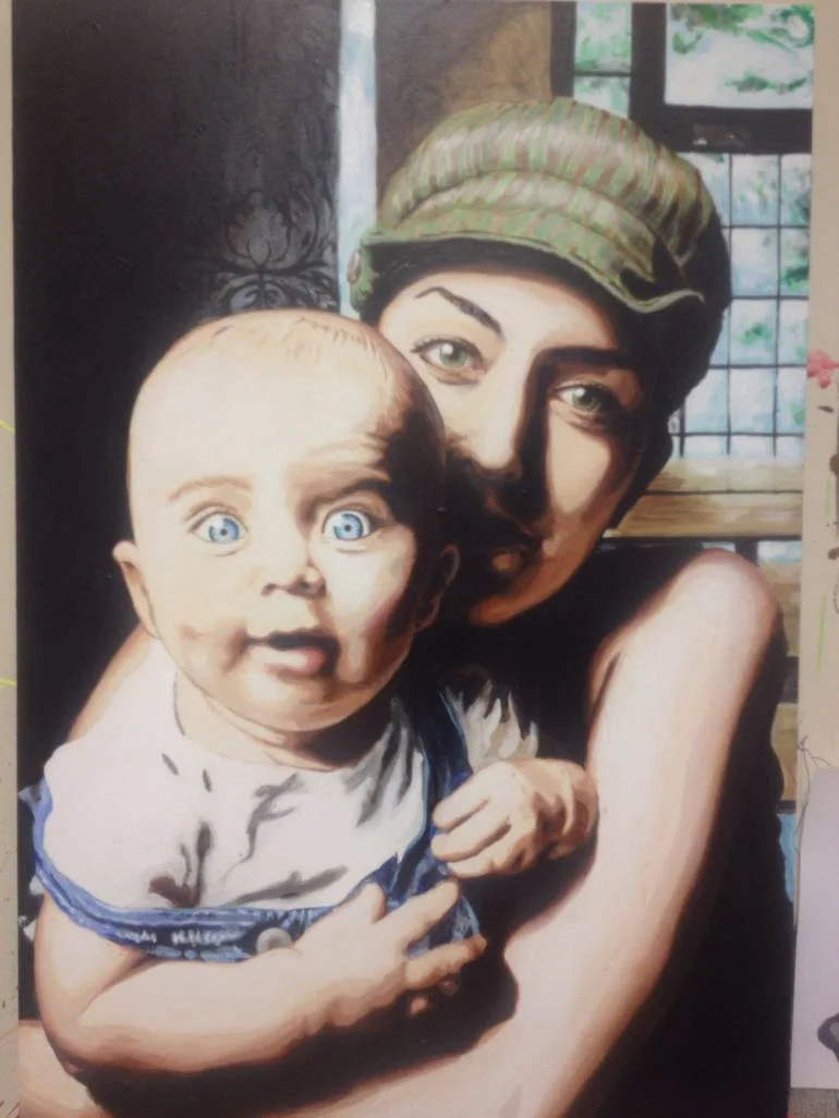 liz and the baby