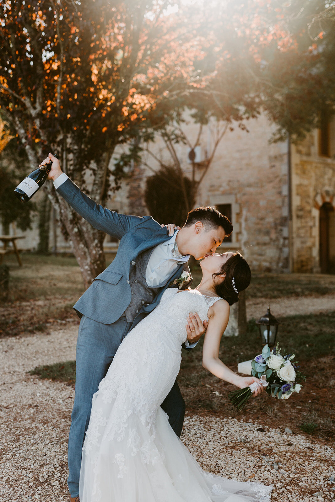 France Wedding at Chateau de la Borderie, Benest, France