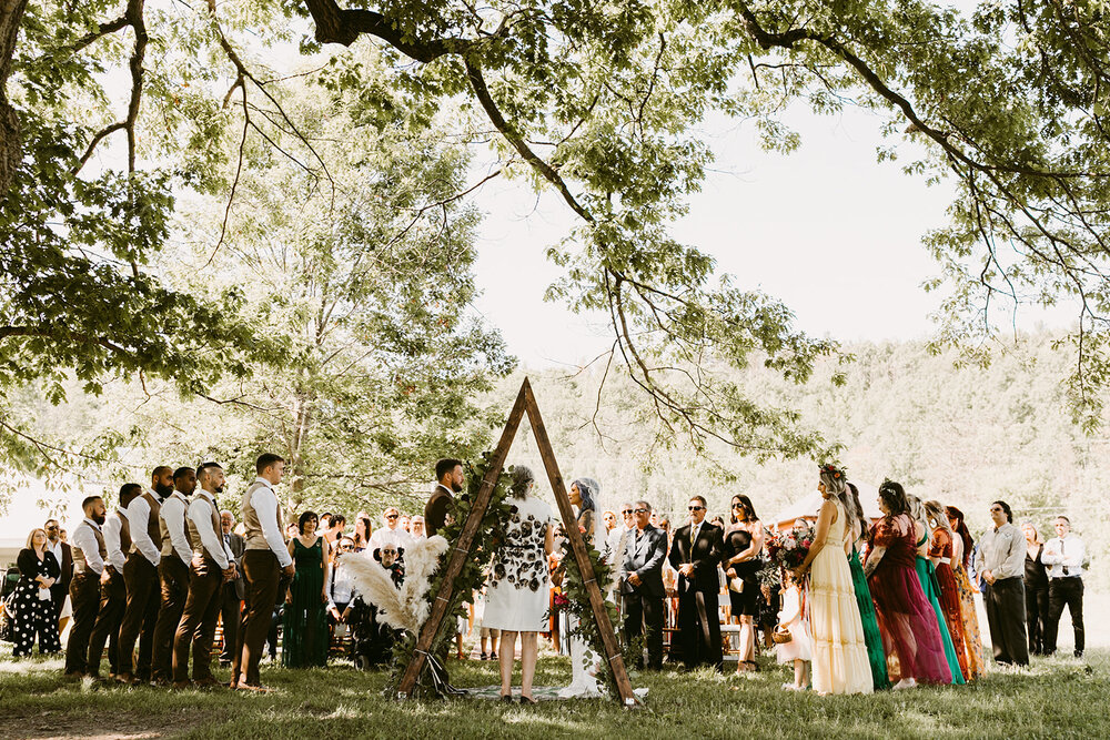 Camp Wedding at Mansfield Outdoor Centre