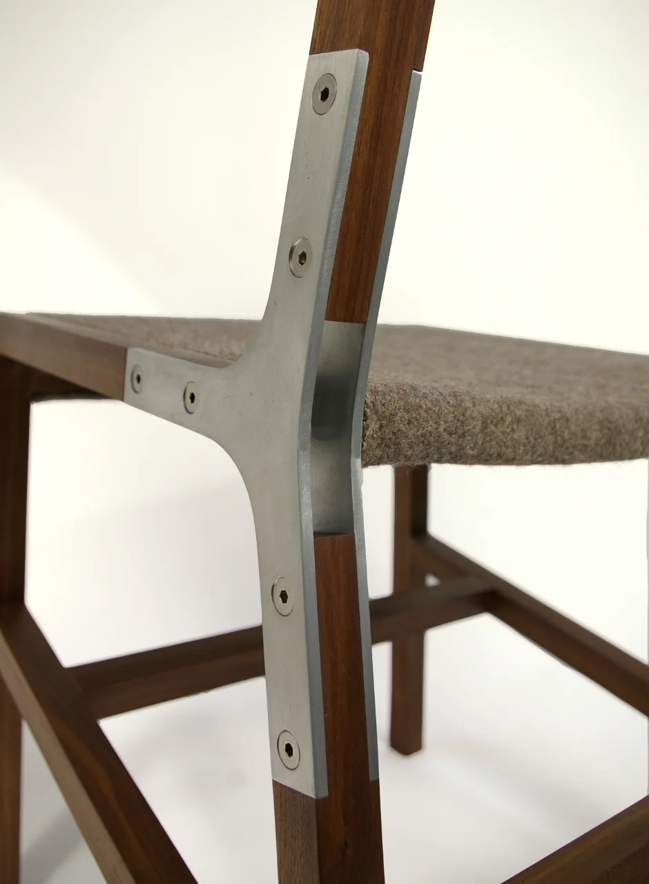 The 1.2 Chair was designed by Trey Jones and Darin Montgomery