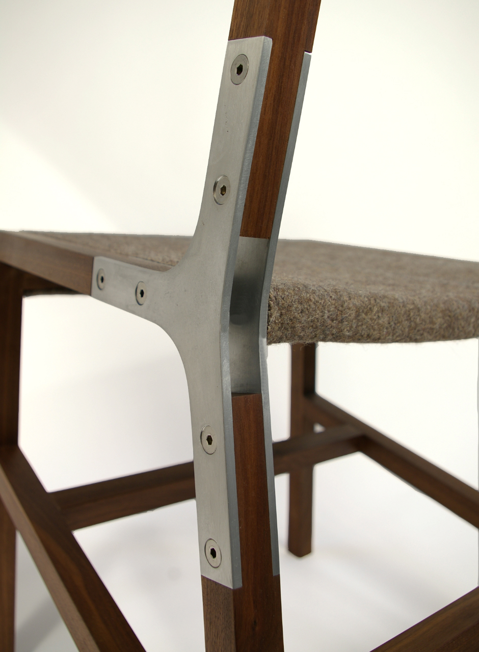 The 1.2 Chair was designed by Trey Jones and Darin Montgomery